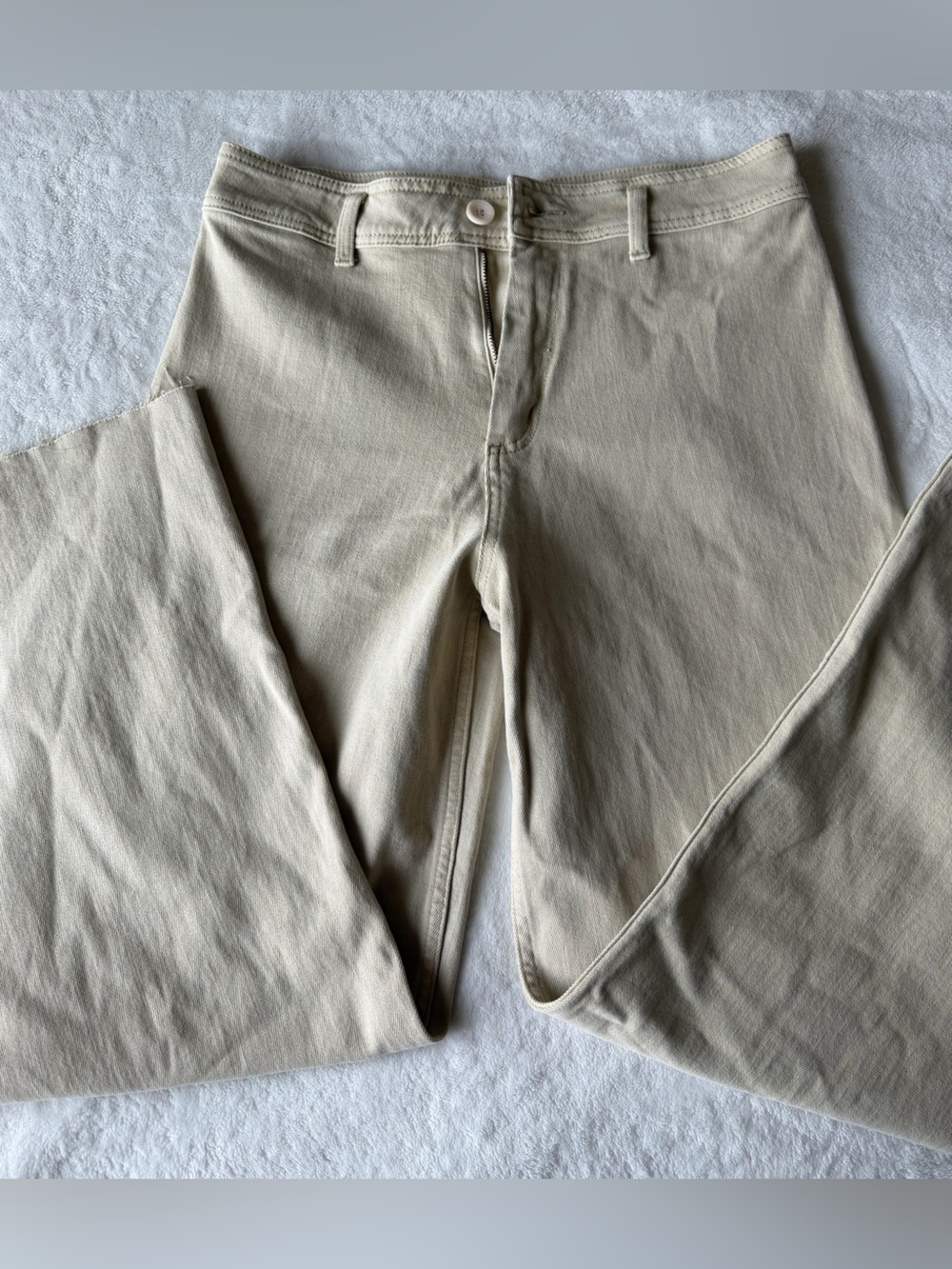 Men's Light Khaki Chino Pants